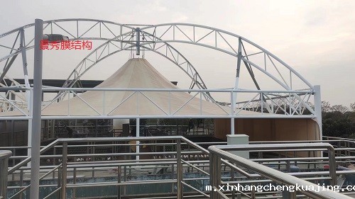 膜结构遮阳棚 膜结构遮阳棚