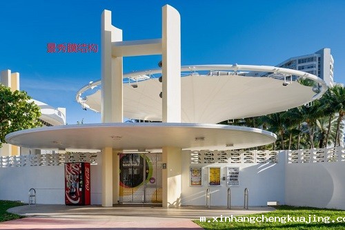 昆明大门入口张拉膜工程 昆明大门入口张拉膜工程