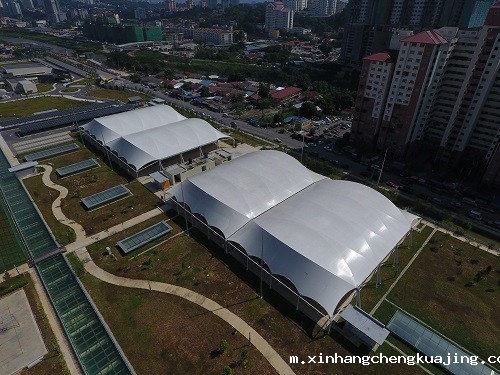 体育场看台雨棚膜结构的涂层厚度 体育场看台雨棚膜结构的涂层厚度