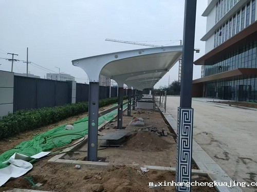 临朐膜结构车棚厂家 临朐膜结构车棚厂家