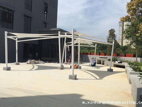 定制膜结构景观雨棚 定制膜结构景观雨棚