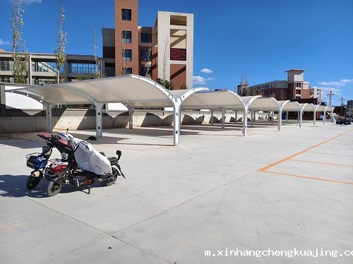 膜结构停车场设计 膜结构停车场设计