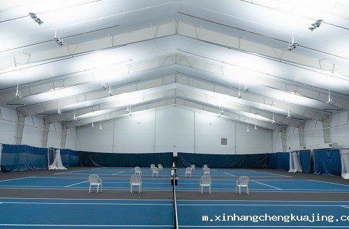张拉膜封闭式网球场 张拉膜封闭式网球场