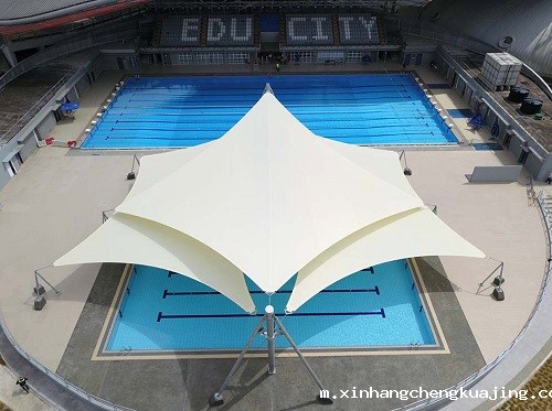 体育场膜结构游泳池 体育场膜结构游泳池