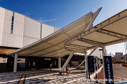 膜结构雨棚 膜结构雨棚