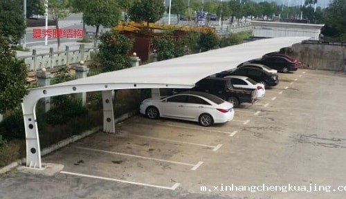 膜结构停车场车棚