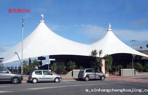 膜结构遮阳棚