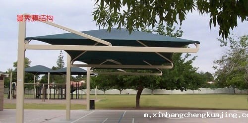 膜结构车棚