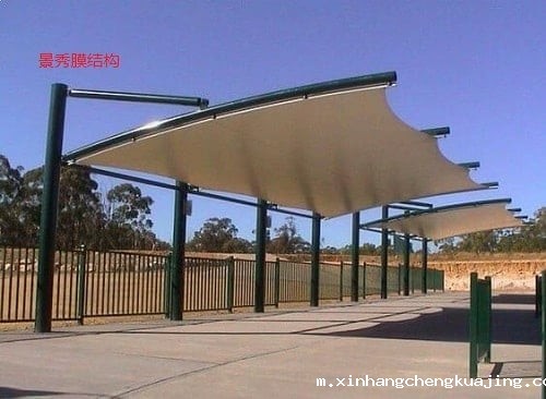 膜结构车棚