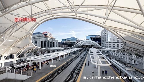 丹佛联合车站膜结构设计