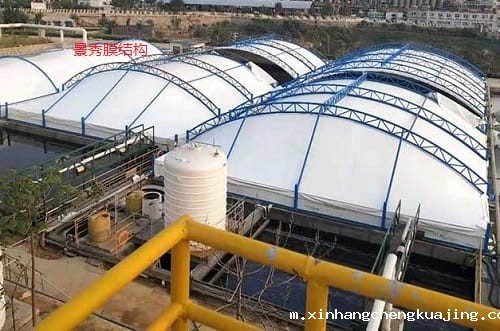 膜结构污水池