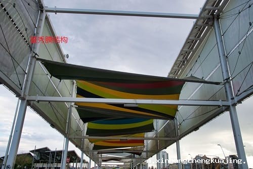 景观膜结构遮阳棚