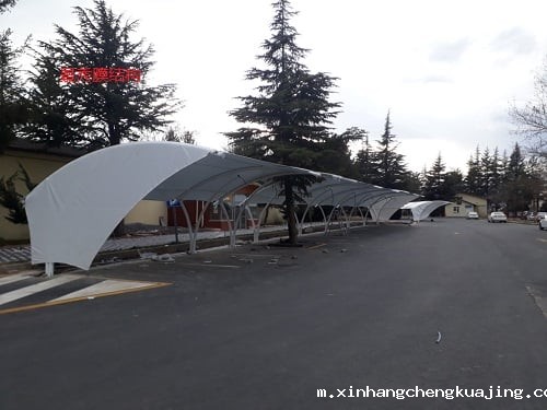 膜结构车棚