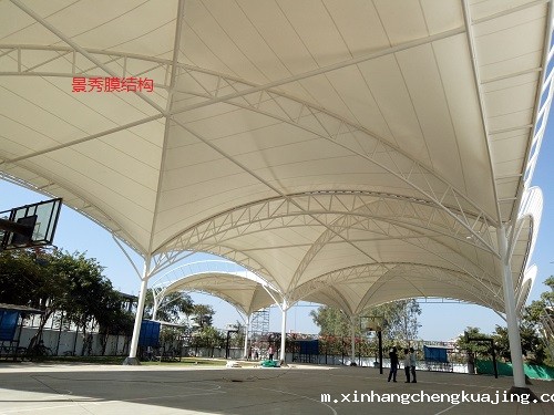 篮球馆膜结构