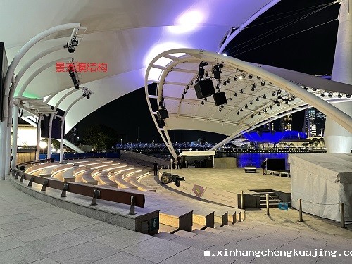 骨架空间膜结构的