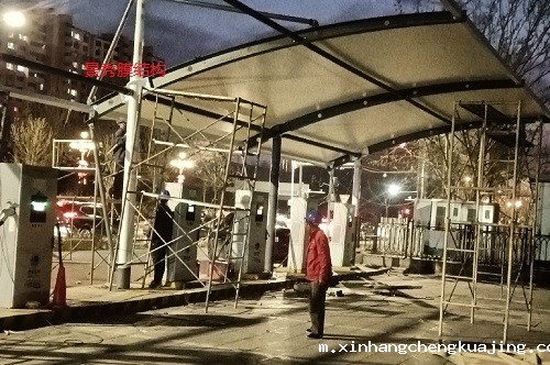 佛山膜结构停车棚