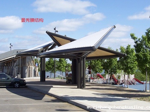 膜结构景观小品