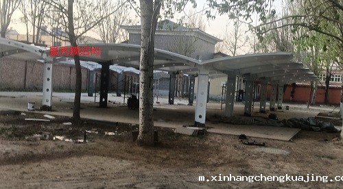 制作膜结构停车棚设计方案