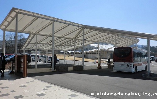 高品质膜结构车棚厂家