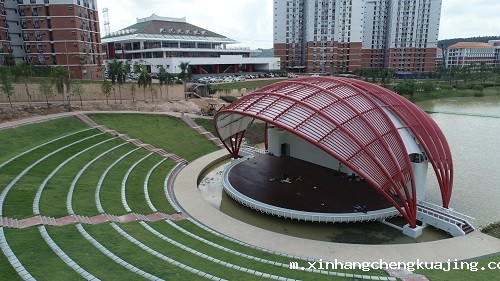 广州膜结构舞台雨棚