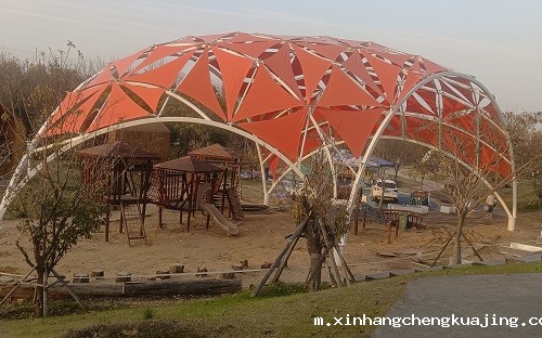 公园膜结构遮阳棚厂家