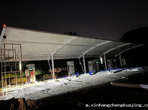 厂区车棚安装充电