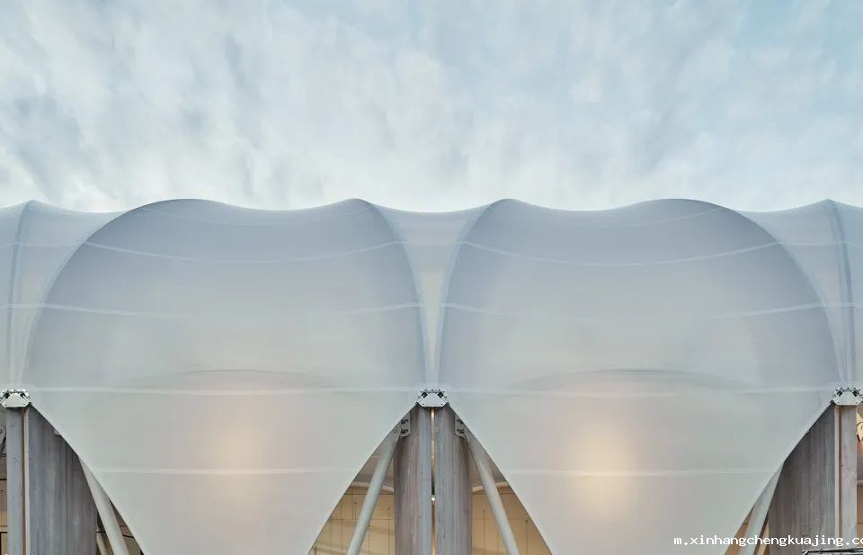 The Link创意走廊膜结构 深圳世界杯直播平台网站官网膜结构建筑走廊