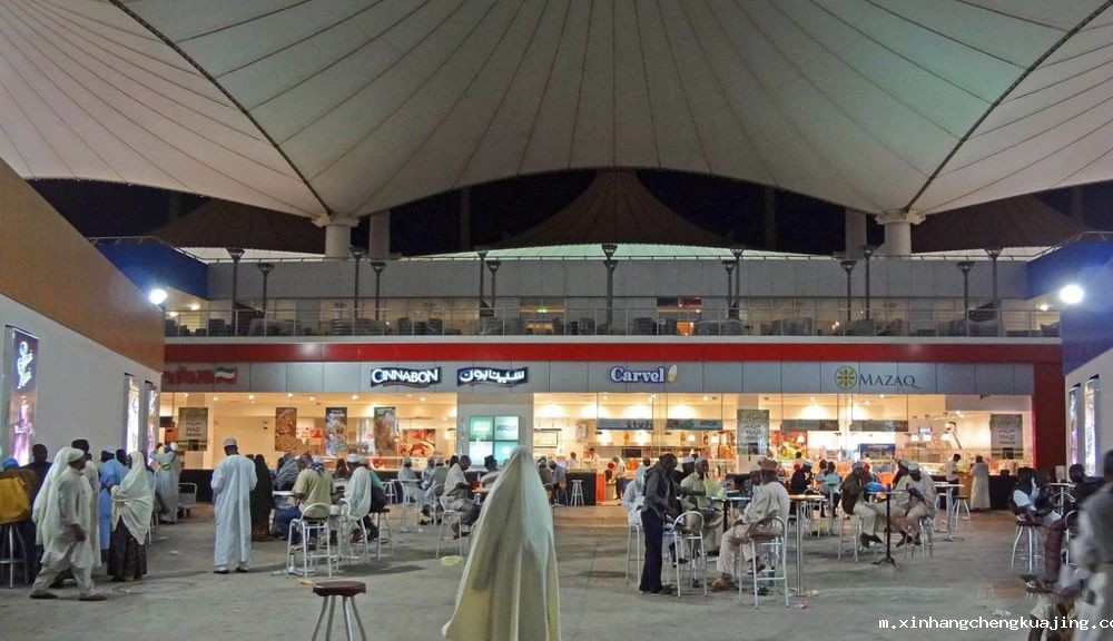 圣城门户麦加朝觐庇护所 世界杯直播平台网站官网膜结构建筑