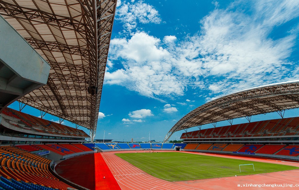 嘉兴市体育中心 世界杯直播平台网站官网体育场膜结构