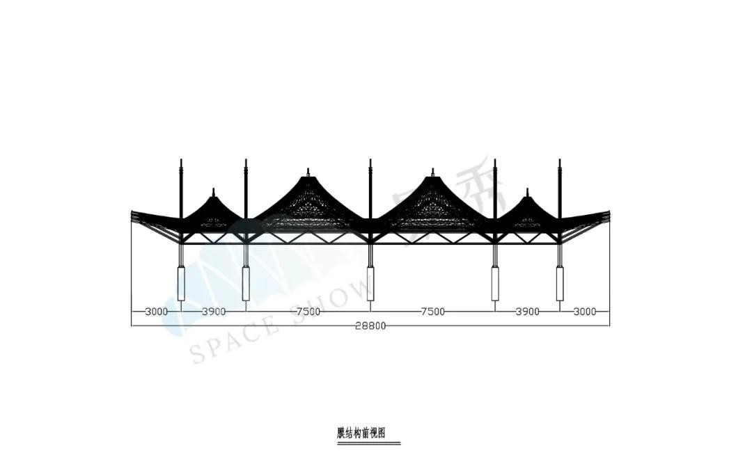 膜结构看台 膜结构看台