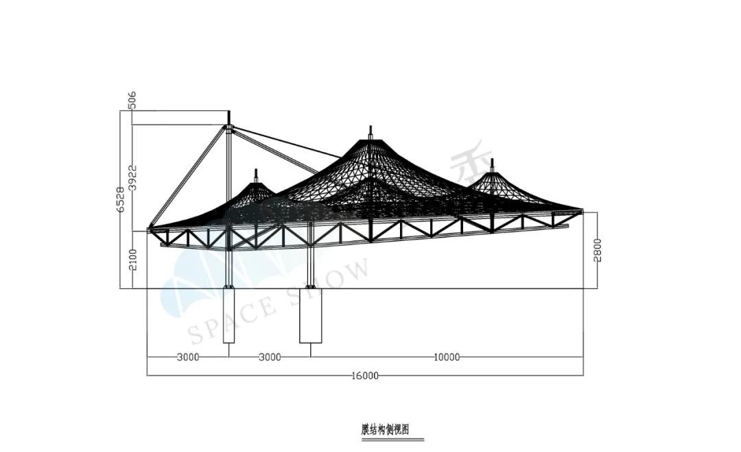 膜结构看台 膜结构看台