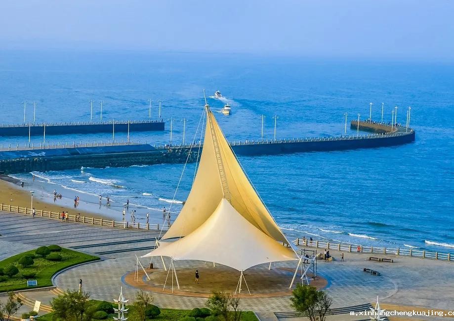 膜结构车棚 膜结构车棚