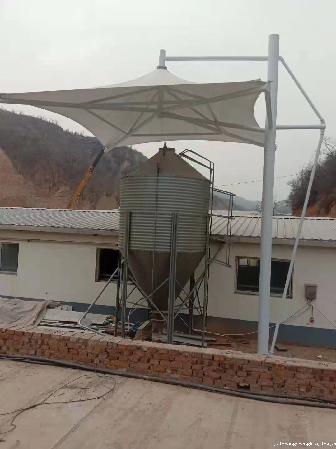 膜结构雨棚 膜结构雨棚