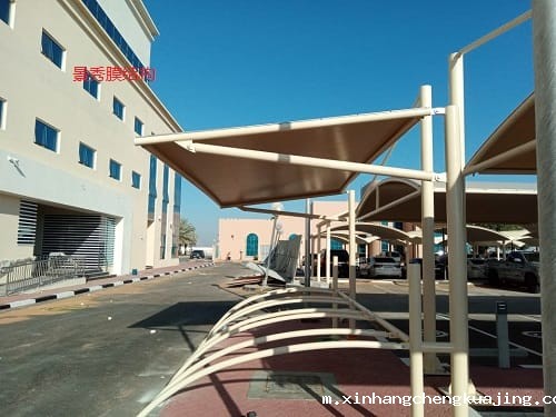 膜结构车棚 膜结构车棚