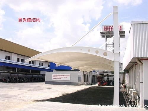 7字型膜结构车棚 7字型膜结构车棚