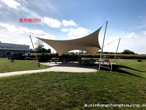 景观棚膜结构 景观棚膜结构