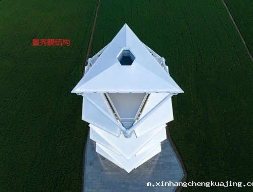 广场膜结构景观