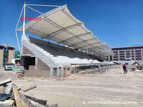 学校体育场膜结构 学校体育场膜结构