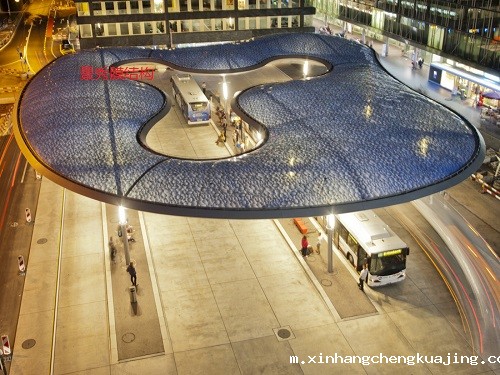 云南昆明汽车站台膜结构工程 云南昆明汽车站台膜结构工程