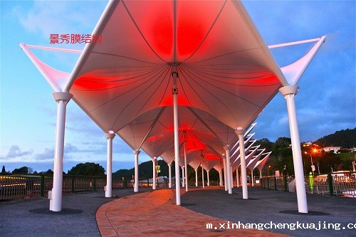 深圳市大梅沙游艇会所张拉膜工程 深圳市大梅沙游艇会所张拉膜工程