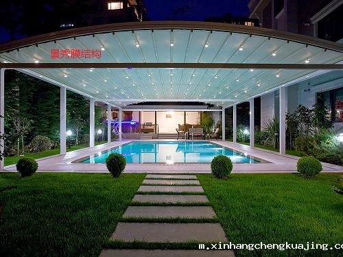 南宁清秀区小花园泳池张拉膜工程 南宁清秀区小花园泳池张拉膜工程