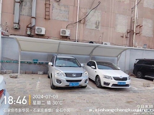 河南省膜结构汽车棚 河南省膜结构汽车棚