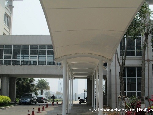 景观长廊膜结构 景观长廊膜结构