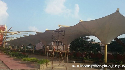 景区膜结构景观棚厂家 景区膜结构景观棚厂家