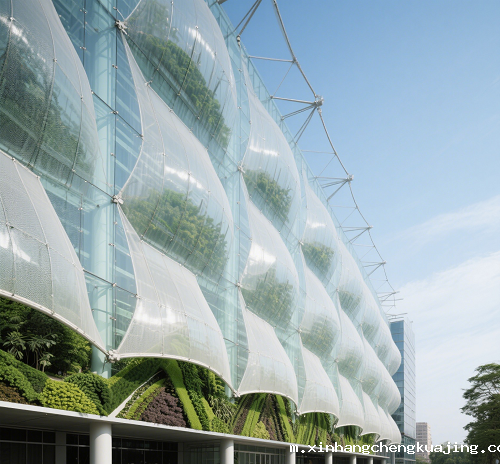 膜结构生态幕墙 膜结构生态幕墙