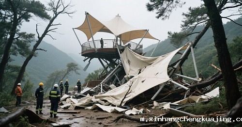 景区膜结构观景台 景区膜结构观景台