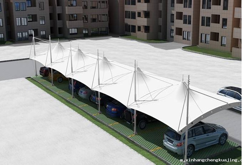 膜结构车棚