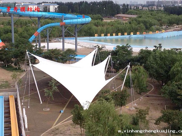 膜结构公园景观