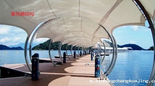 膜结构连廊