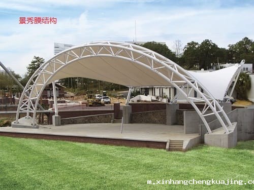 户外舞台遮阳雨棚